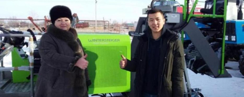 Поставка первой самоходно-селекционной сеялки Wintersteiger Plotseed TC в Казахстане!